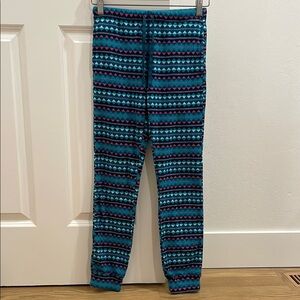Patagonia Micro D Fleece Joggers Pants Kids’ Patterned Size Large 12